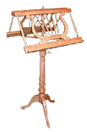 Oak Duet Music Stand