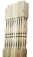 oak staircase spindles
