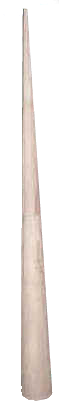 Tapering Wooden Cone